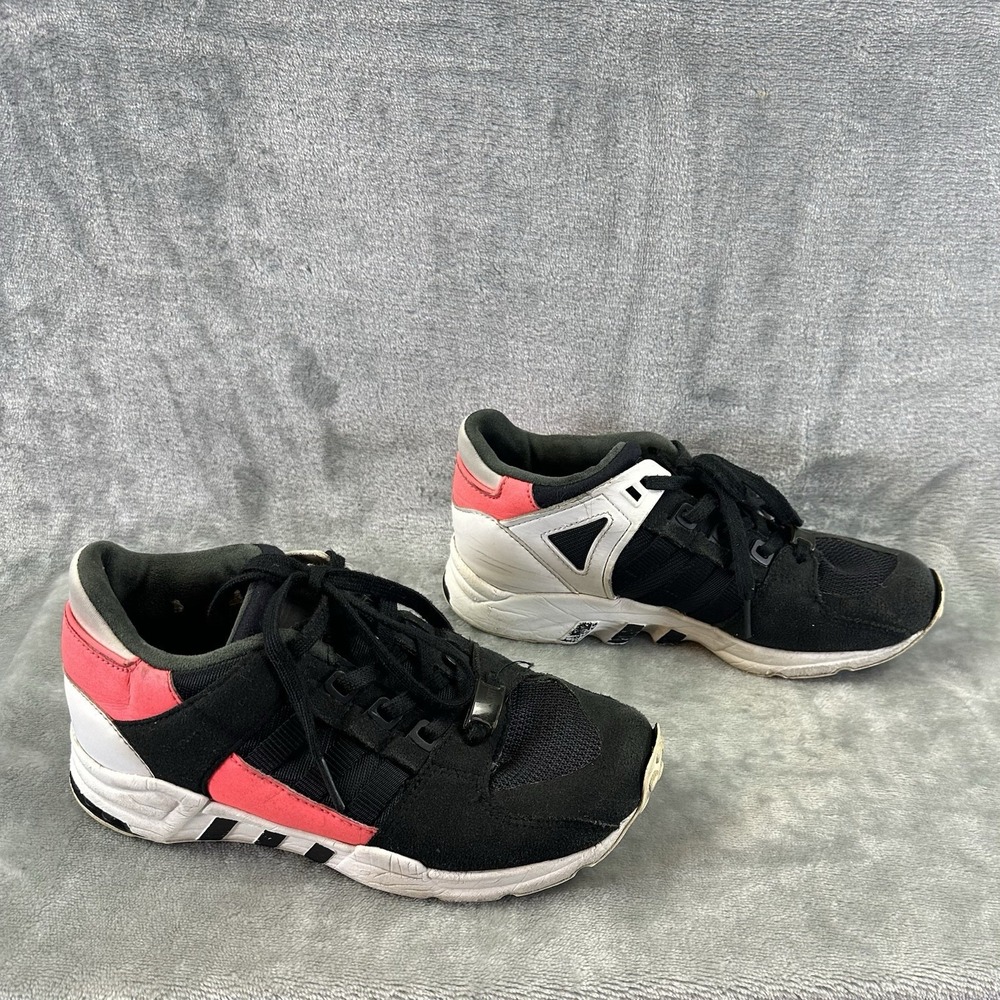 Adidas Originals EQT Support RF Sneakers Girls' 2 Black Pink White